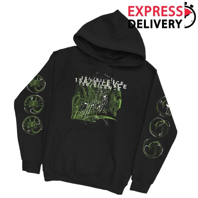 Downright Merch 156 Silence Alien Hoodie