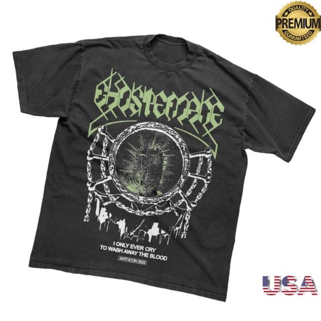 Official Ghostemane Merch Wash Away Hoodie Official Ghostemane Merch Wash Away Hoodie