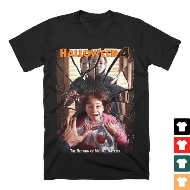 Terrorthreads Merch Halloween 4 The Nightmare Isn't Over Tee Shirt