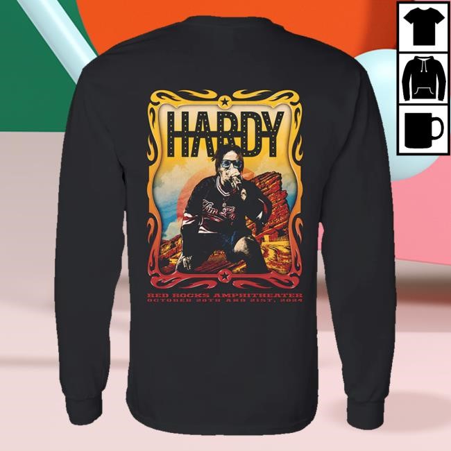Official Hardy Official Merch Red Rocks 2024 Shirts Official Hardy Official Merch Red Rocks 2024 Shirts
