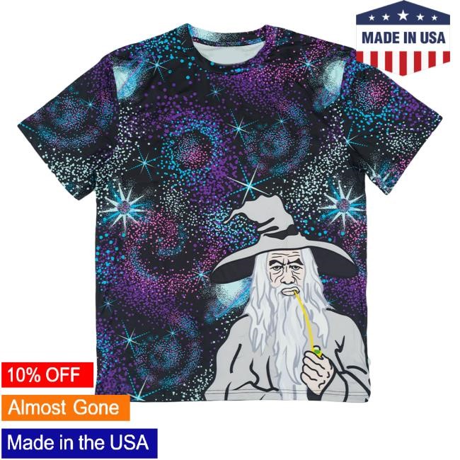 Toking Wizard Galaxy Unisex Sweatshirt Grassroots California Merch