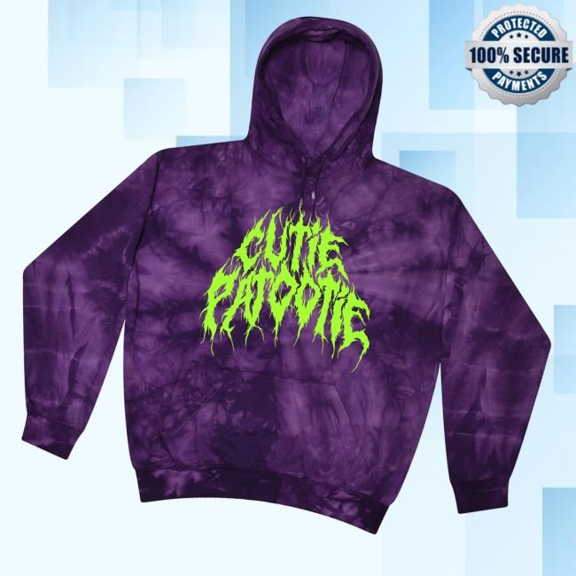 Halloween Tie Dye Cutie Patootie Sweatshirt Agoodcultleader Merch Store Shop