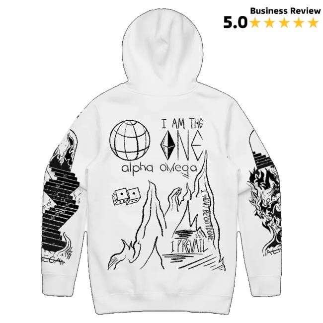 I Prevail Merch Store Alpha Omega Pullover T-Shirt, Hoodie, Tank Top, Sweater And Long Sleeve T-Shirt