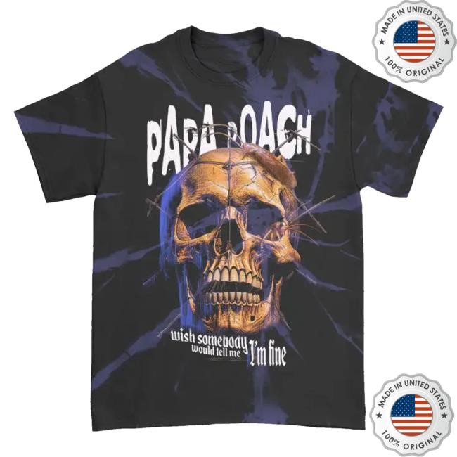 Loud Sound Merch Store Shop Exclusive Metal Hammer X Papa Roach Classic Shirt