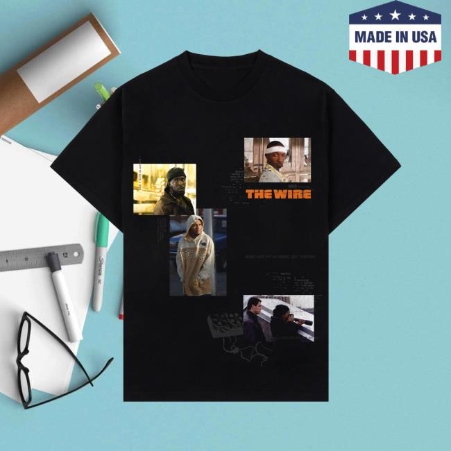 Shoe Palace Merch Store Sp X The Wire Montage Tee Shirt