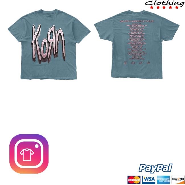 Korn Web Store Korn America Tour Shirts