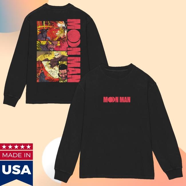 Kid Cudi Merch Store Moon Man #3 Comic Strip Zip Up Hooded Sweatshirt Kid Cudi Merch Store Moon Man #3 Comic Strip Zip Up Hooded Sweatshirt