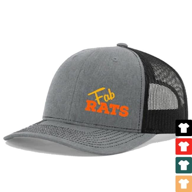 Thefabrats Merch Store Original Fab Rats Logo Hat Thefabrats Merch Store Original Fab Rats Logo Hat