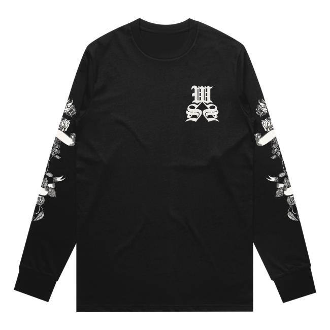 While Shesleeps Merch Shop Store Official To The Flowers Black T Shirt While Shesleeps Merch Shop Store Official To The Flowers Black T Shirt