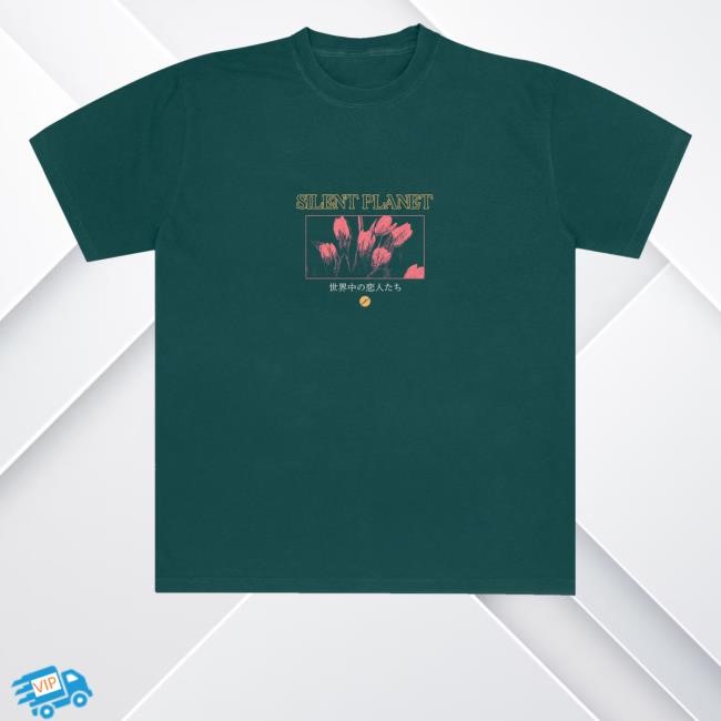 Silent Planet Merch Shop Store Official Tulip Tee Shirt Silent Planet Merch Shop Store Official Tulip Tee Shirt