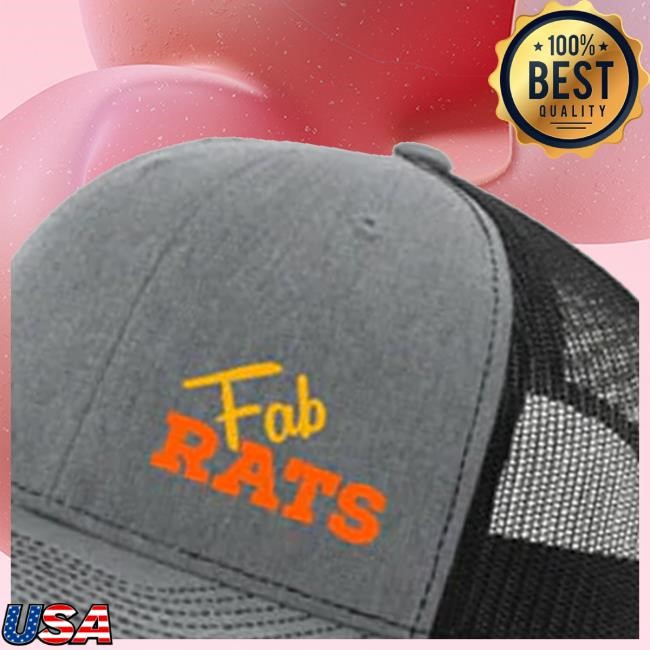 Thefabrats Merch Store Original Fab Rats Logo Hat Thefabrats Merch Store Original Fab Rats Logo Hat