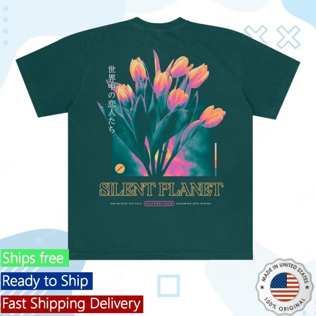 Silent Planet Merch Shop Store Official Tulip Tee Shirt Silent Planet Merch Shop Store Official Tulip Tee Shirt