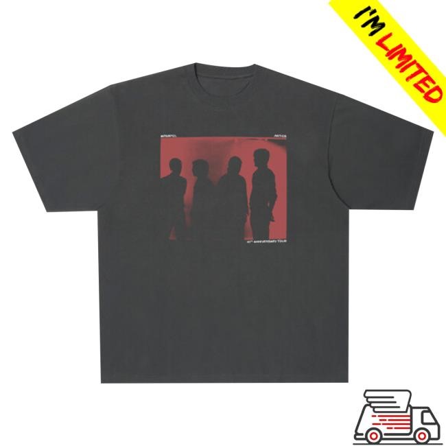 Interpol Nyc Merch Antics 20Th Anniversary Tour Hoodie Sweatshirt Interpol Nyc Merch Antics 20Th Anniversary Tour Hoodie Sweatshirt