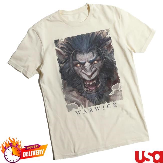 Heroes & Villains Merch Arcane League Of Legends Warwick Growling Hoodie Heroes & Villains Merch Arcane League Of Legends Warwick Growling Hoodie