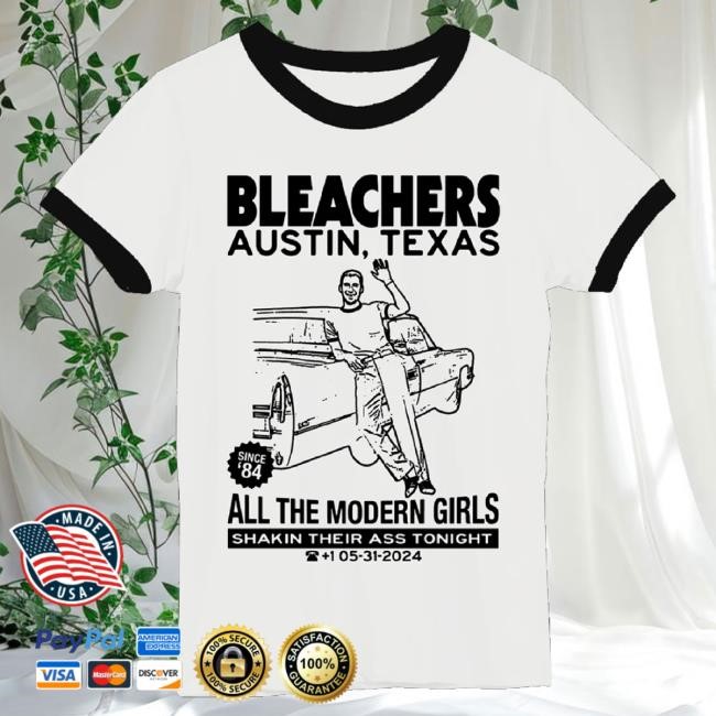 Official Bleachers Merch Austin, Texas City Specific New Shirt Official Bleachers Merch Austin, Texas City Specific New Shirt