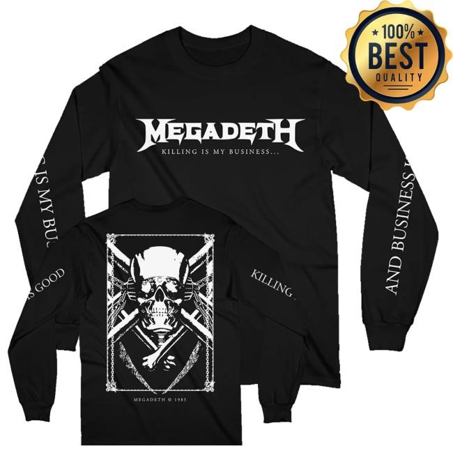 Official Megadeth Killing Is My Business Tee Shirt
