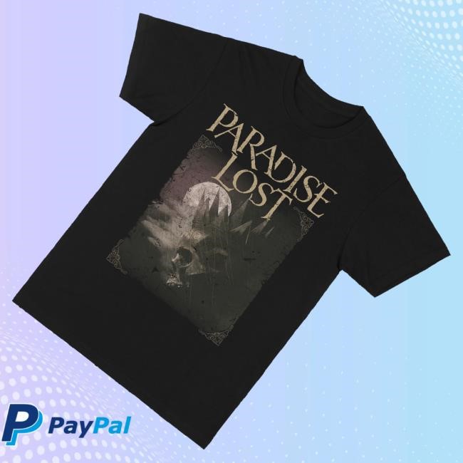 Official Nuclear Blast Records Merch Paradise Lost King Tee Shirt Official Nuclear Blast Records Merch Paradise Lost King Tee Shirt
