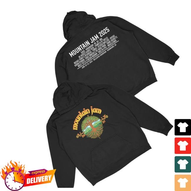 Official Mountain Jam 2025 Event Shirts