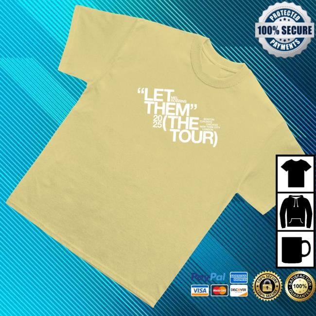Official Mel Robbins Merch Shop Let Them Tour 2025 New Shirt