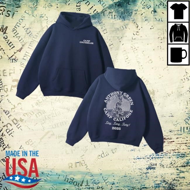 Bornlosersrecords Merch Store Shop Anthony Green Camp Califone Unisex Sweatshirt