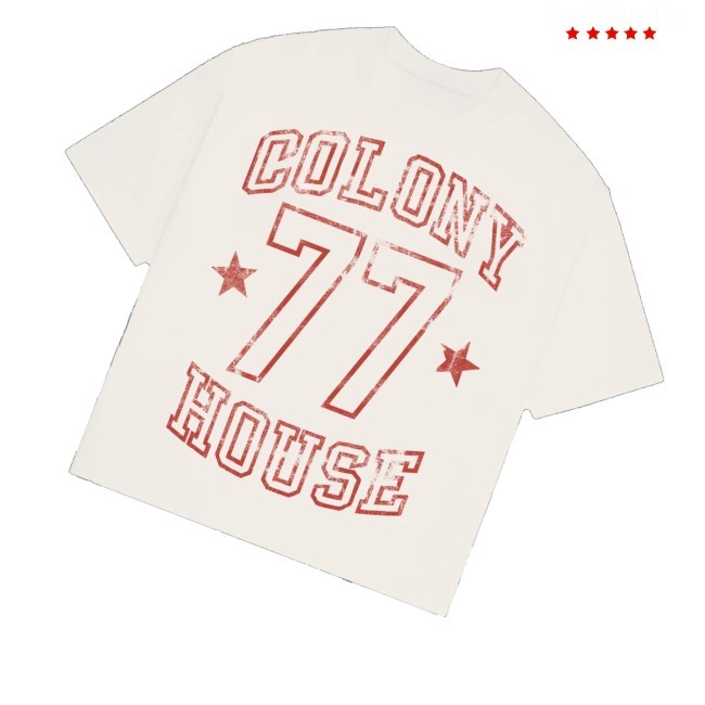 77 (Pt.1) White Tank Top Colony House Merch Store