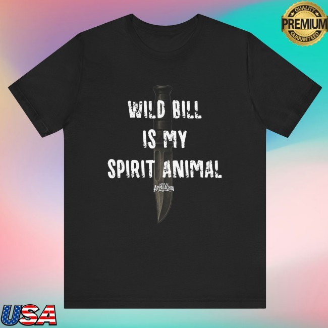 Official The Sons Of Appalachia Merch Wild Bill Spirit Animal Tee
