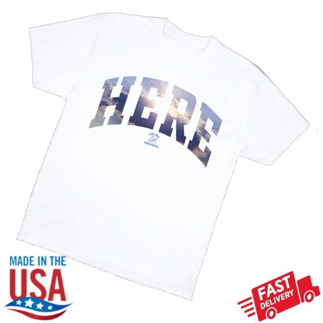 Here Sky White T-Shirt Online Ceramics Merch Store