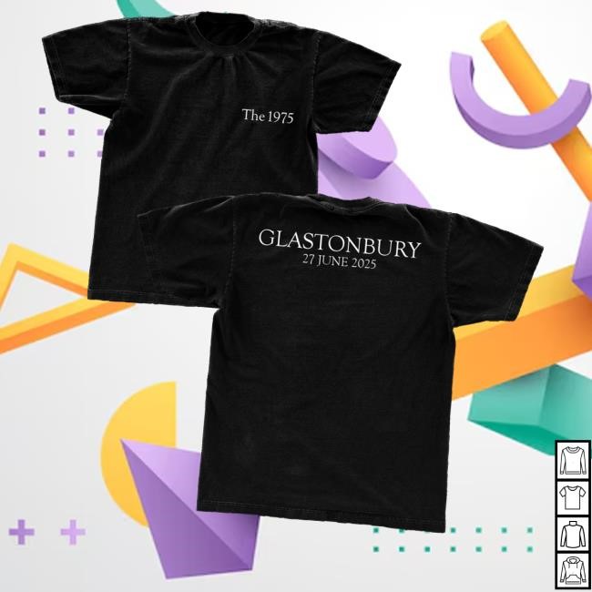 The1975 Merch Logo Glastonbury New Shirt