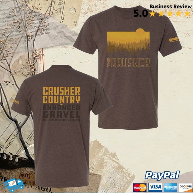 Official 906 Adventure Gear Merch Crusher 2025 Crusher Country Funny Shirt