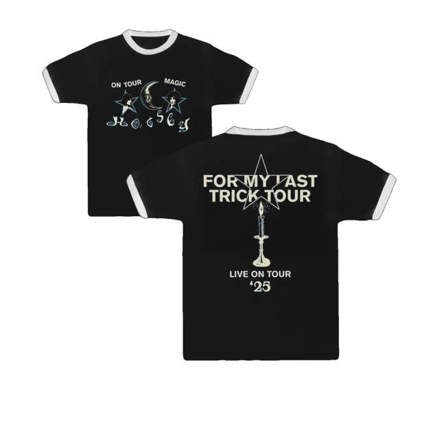 Halsey Music Store Candle Lit Ringer Tee