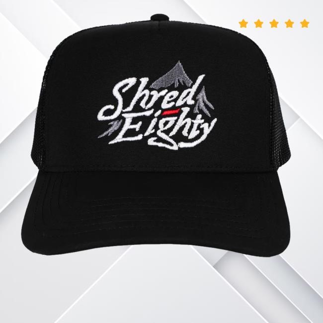 Shred Eighty Merch Mt. Shred Snapback Hat
