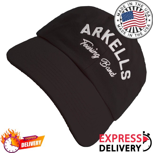 Arkells Merch Touring Band Dad Hats Black