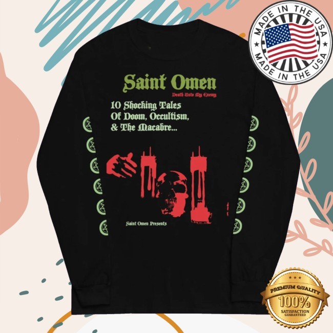 Saint Omen 10 Occult Tales Men’s Long Sleeve Shirt