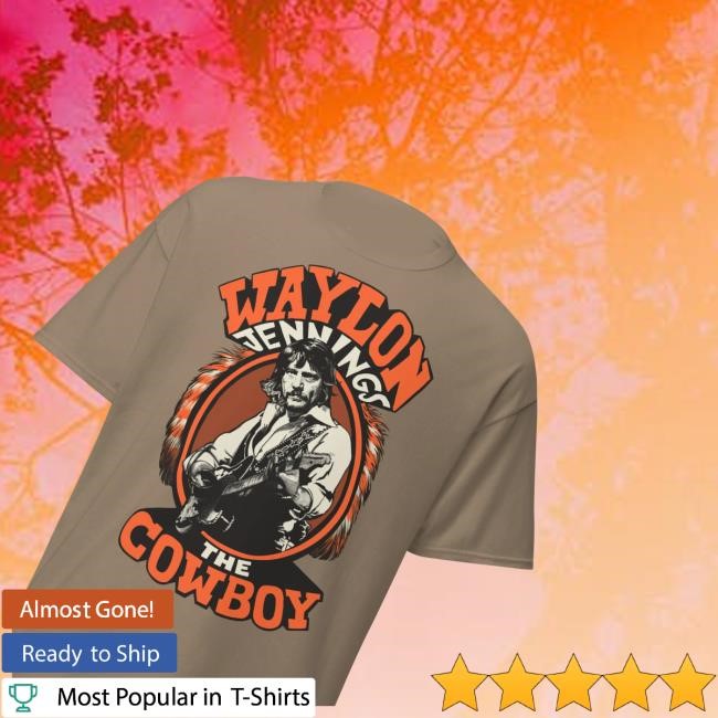 Waylon Merch Shop Store The Cowboy Waylon Jennings Sweatshirt
