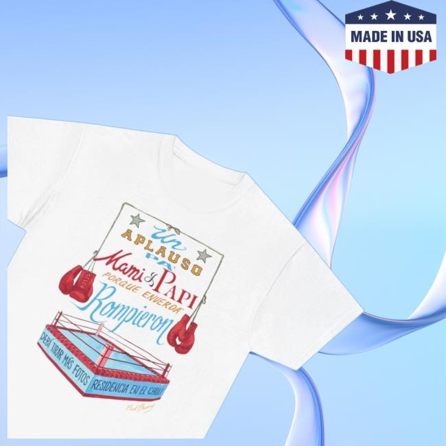 Dtmf Tour Bad Bunny White Boxing Classic Shirt
