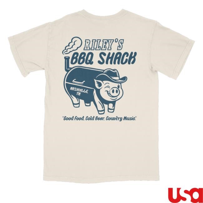 Riley Green Bbq Shack Tee Shirt