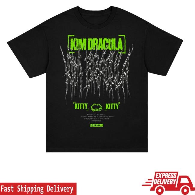 Kim Dracula Store Kitty Kitty Hoodie, Sweatshirt