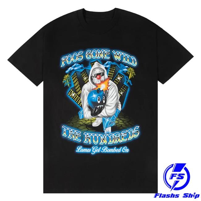 The Hundreds Merch Shop Store Bombed On Tee Shirt
