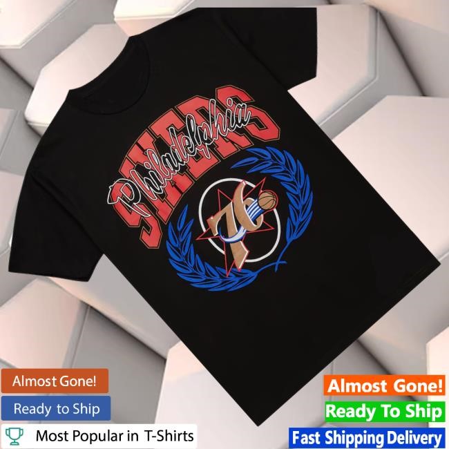 Fanatics Merch Shop Store Philadelphia 76Ers Mitchell & Ness Nba X Michelob Ultra Rewind Ii Tee Shirt