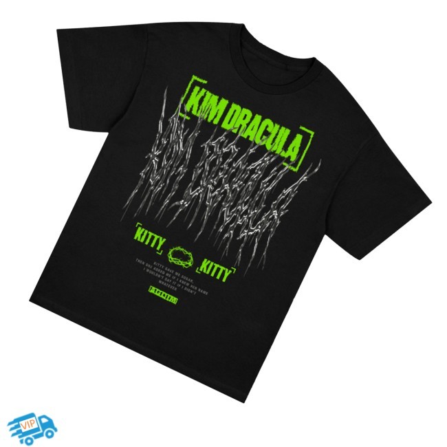 Kim Dracula Kitty Kitty Hooded Sweatshirt
