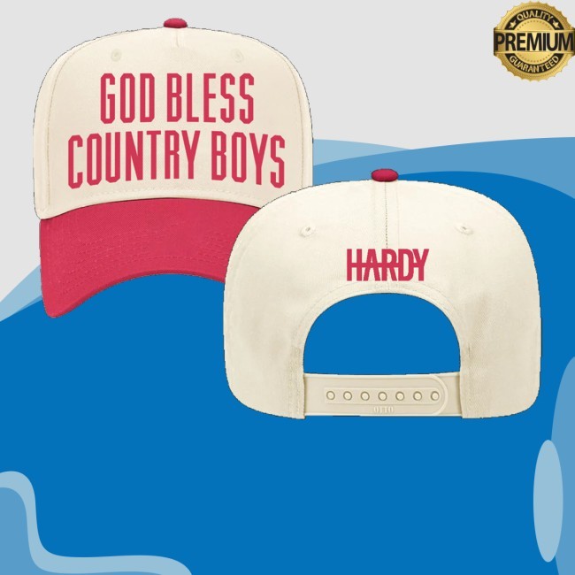 Hardy Merch Store God Bless Country Boys Hat Hardy Merch Store God Bless Country Boys Hat