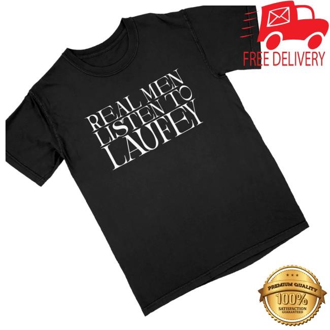 Laufey Music Merch Shop Store Real Men Listen To Laufey T Shirt