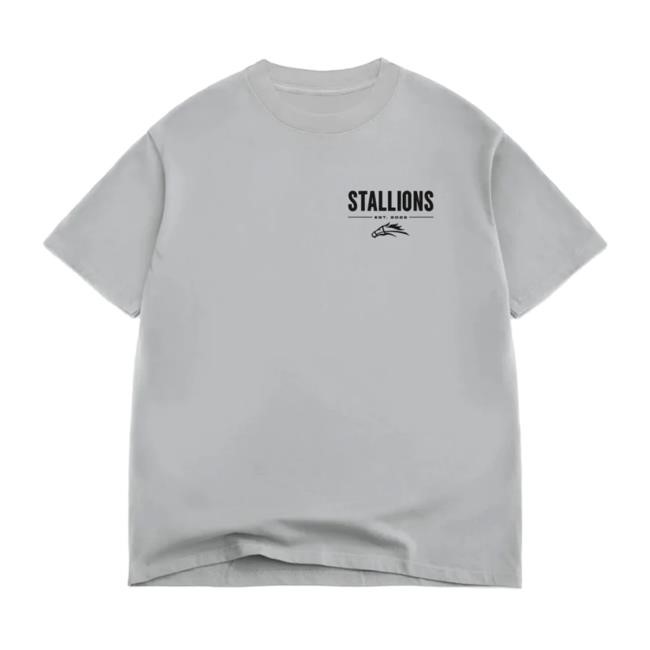 Faze Pro Shop Merch Store Stallions Logo Crest Longsleeve Grey Faze Pro Shop Merch Store Stallions Logo Crest Longsleeve Grey
