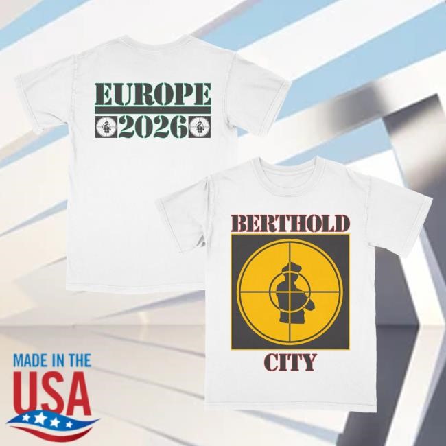 War Records Merch Store Berthold City Europe 2026 Tee Shirt