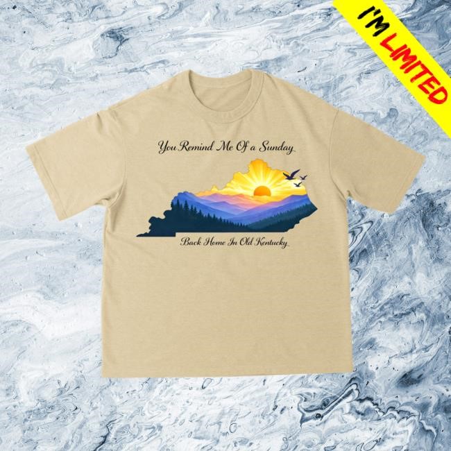 Tyler Childers Merch Store Kentucky Sunday Shirt, Hoodie, Sweater, Long Sleeve And Tank Top