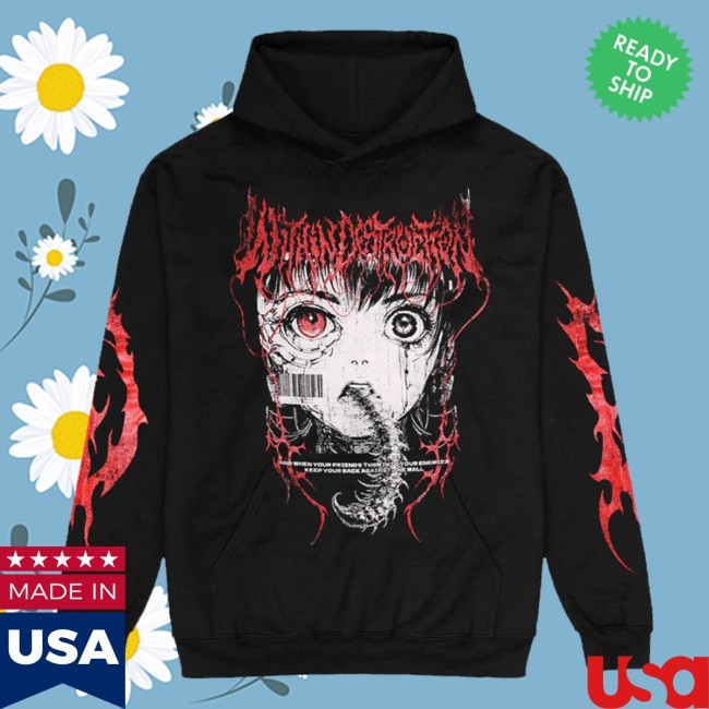 Trending Impericon Store Merch Within Destruction - We Are All Alone Sweatshirt