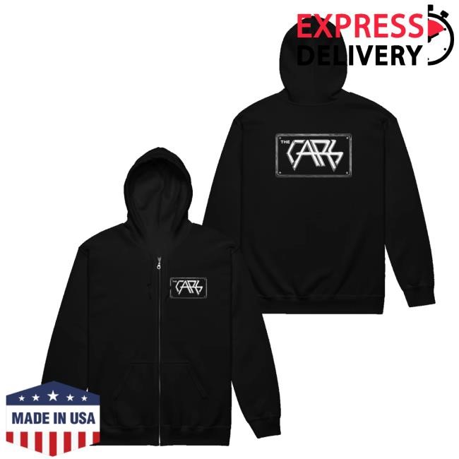 Manhead Shop Merch The Cars License Plate Zip Hoodie Manhead Shop Merch The Cars License Plate Zip Hoodie