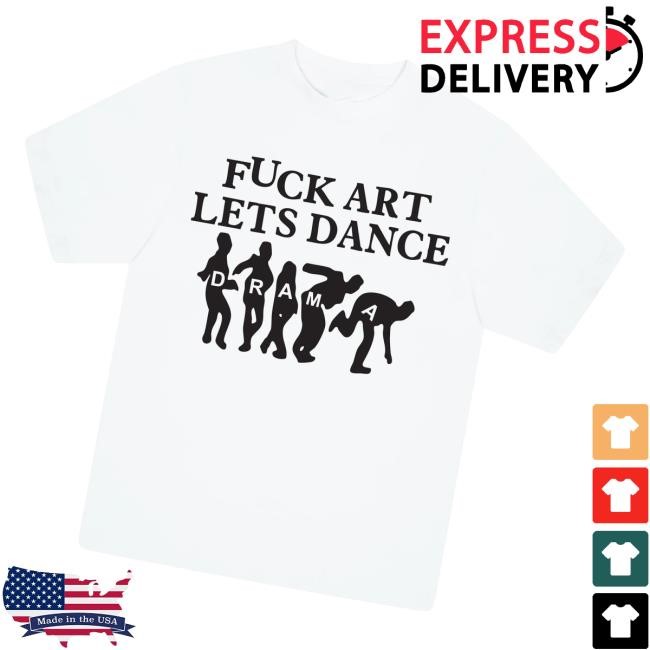 Drama Call Merch Store Dance Long Sleeve White