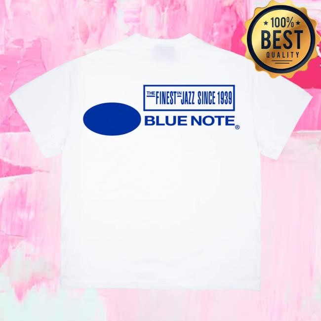 Blue Note Records Merch Store Blue Note X Online Ceramics White Tee Shirt Blue Note Records Merch Store Blue Note X Online Ceramics White Tee Shirt