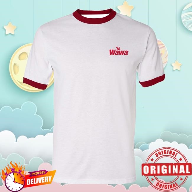 Wawa Merch Store Unisex Ringer T-Shirt